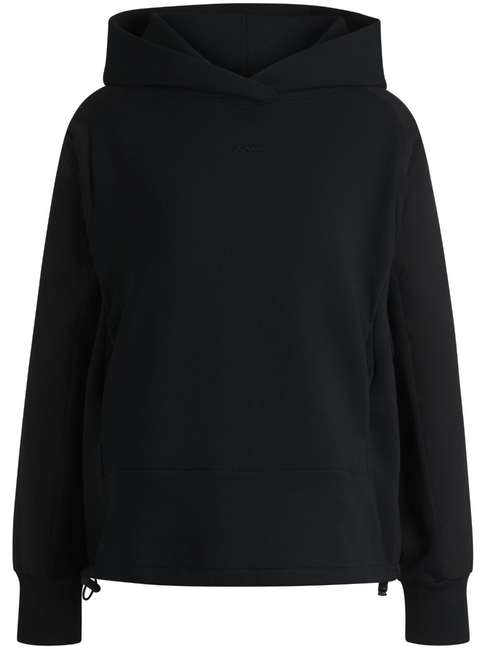BOSS  drawstring-hem hoodie