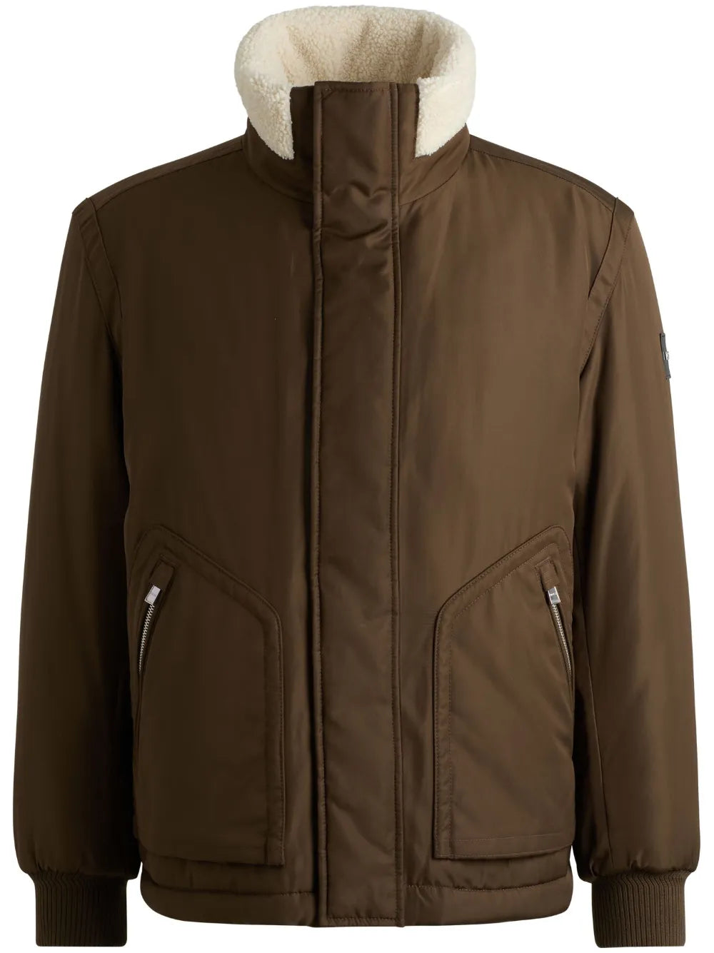 BOSS  logo patch detailing jacket
