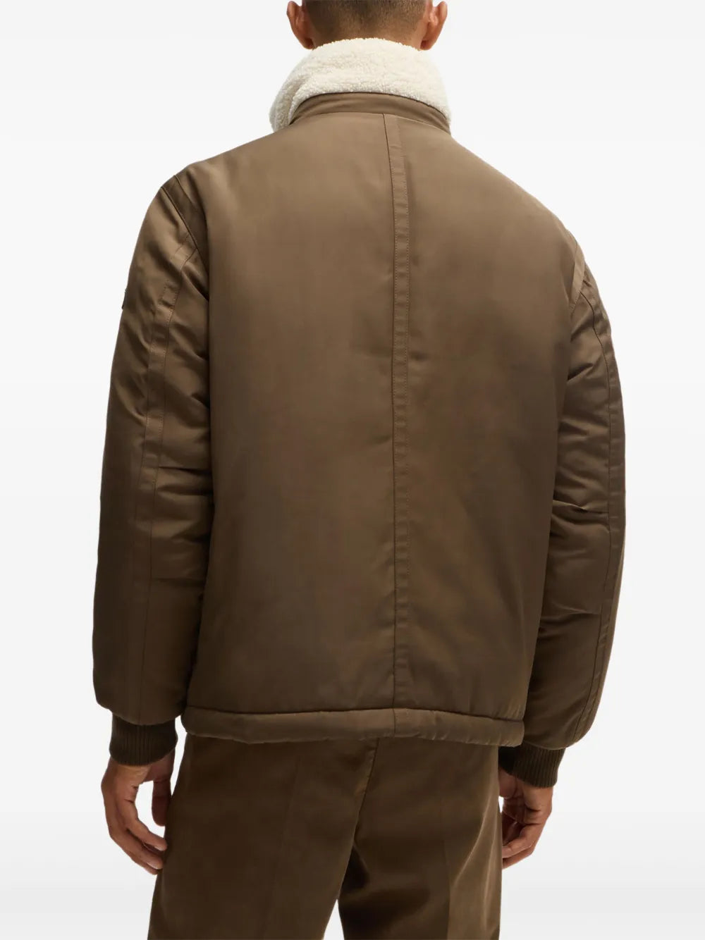 BOSS  logo patch detailing jacket