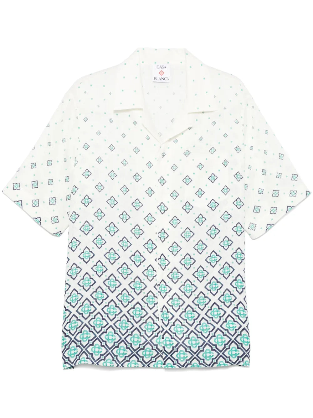 Casablanca  monogram-print shirt