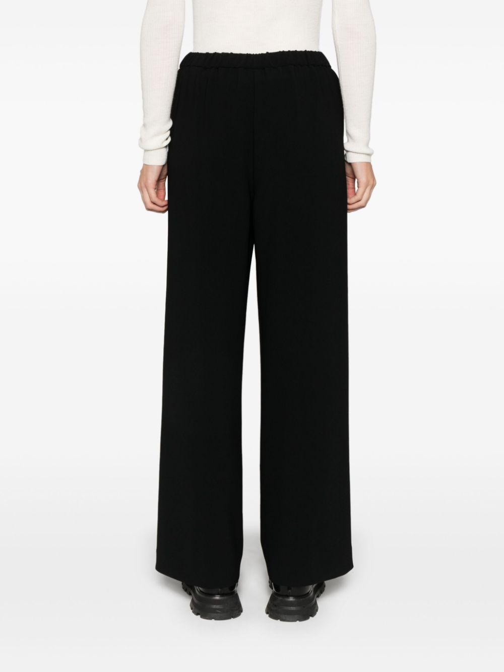 ASPESI crepe elasticated trousers