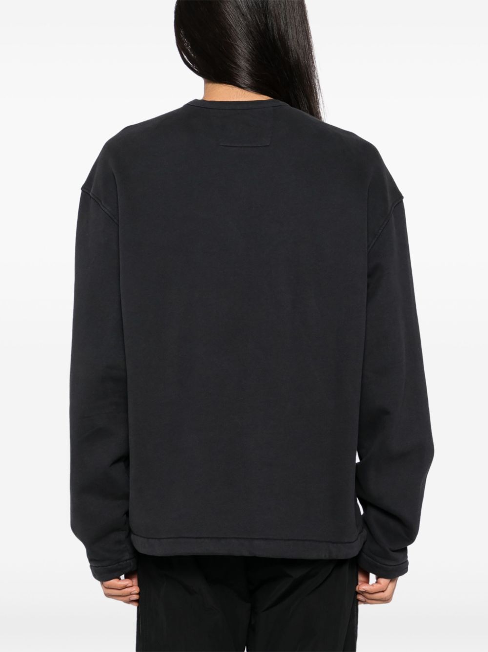 C.P. Company  logo-embroidered sweatshirt