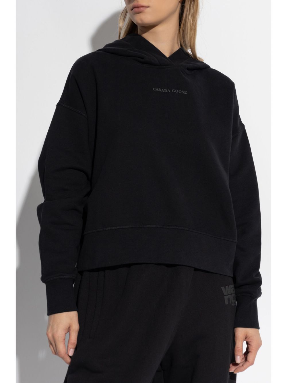 Canada Goose logo-print hoodie