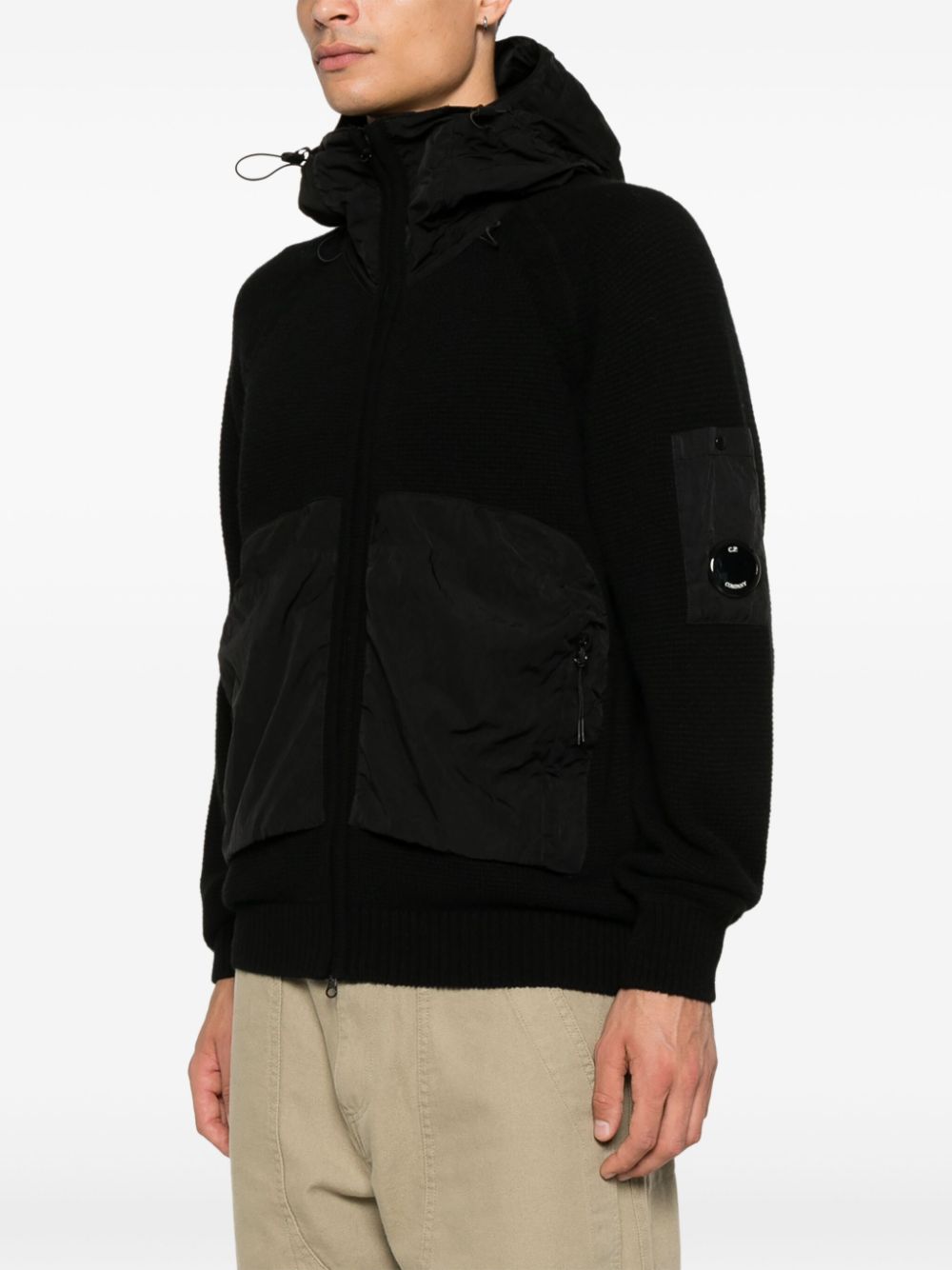 C.P. Company  Lens-detail hooded jacket