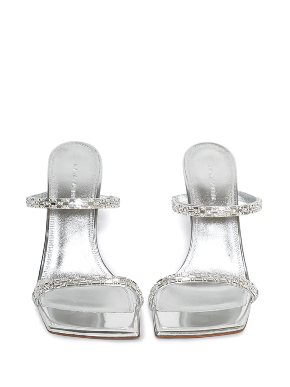Amina Muaddi  95mm Diana mules