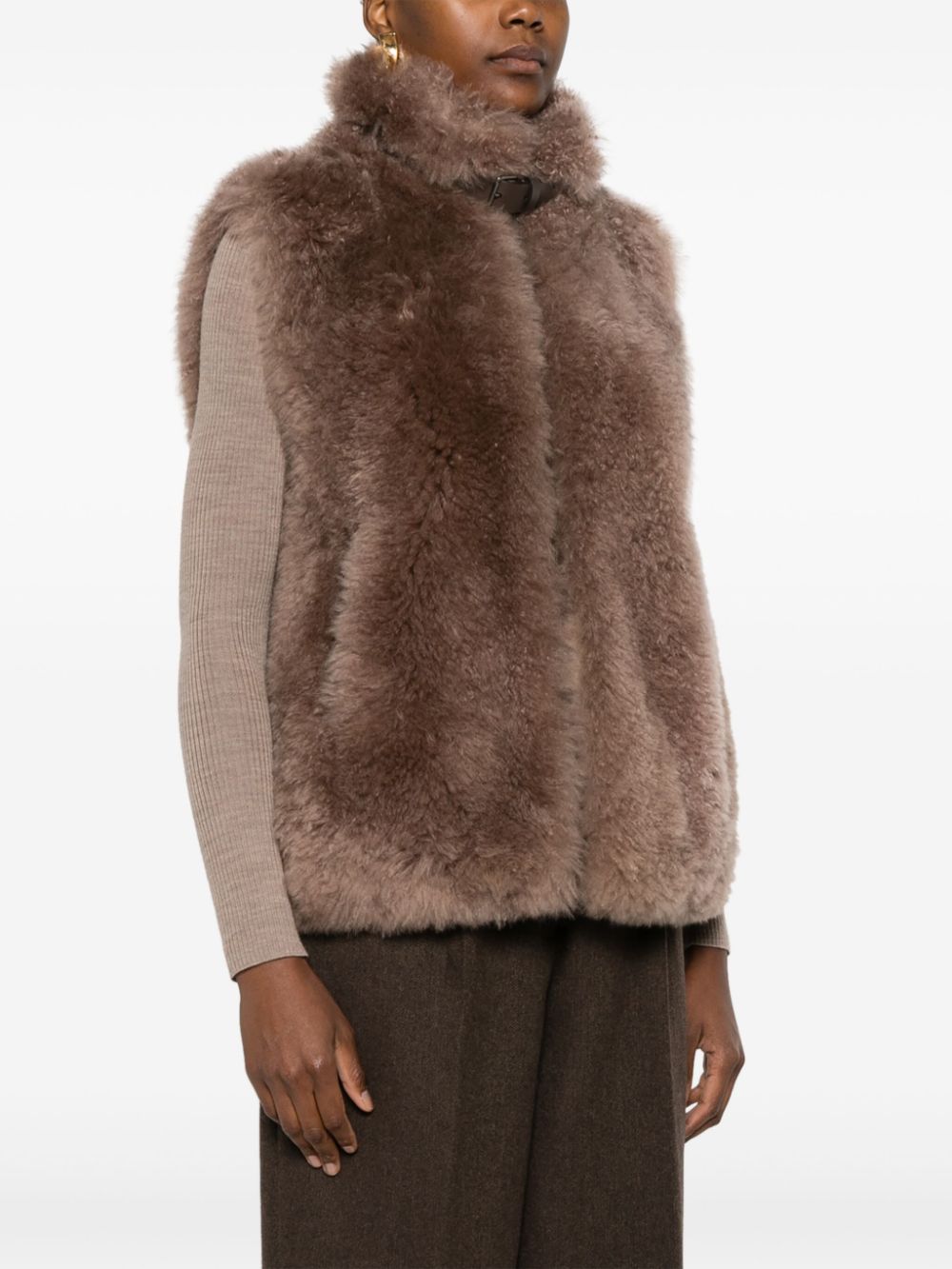 Brunello Cucinelli  shearling gilet