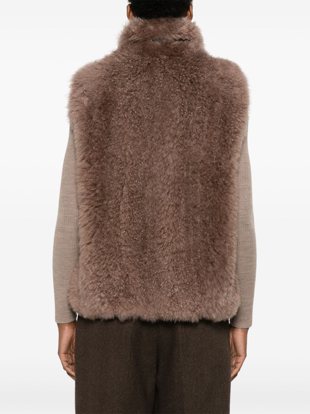 Brunello Cucinelli  shearling gilet