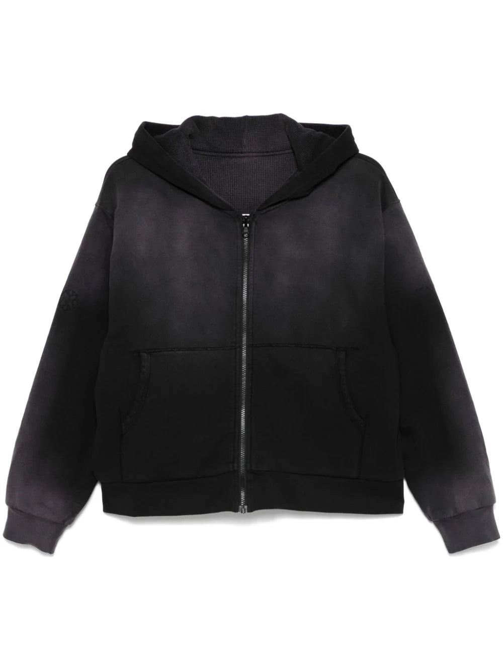 1017 ALYX 9SM  garment-dyed zip-up hoodie