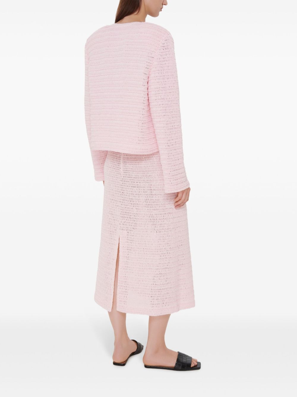 A.M.G.  linen knitted skirt