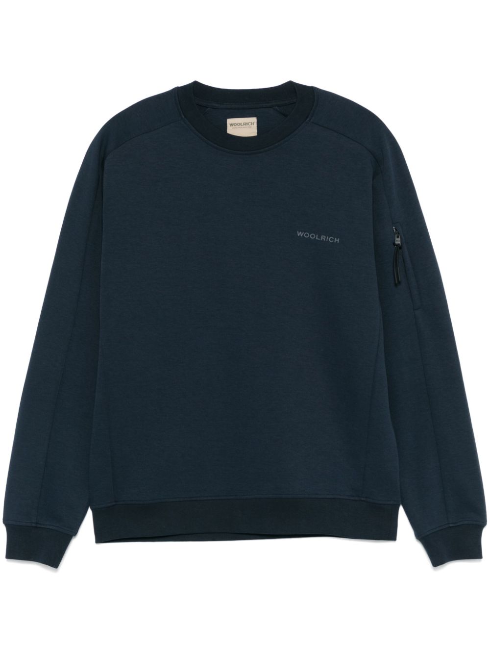 Woolrich  logo-print crew-neck sweatshirt