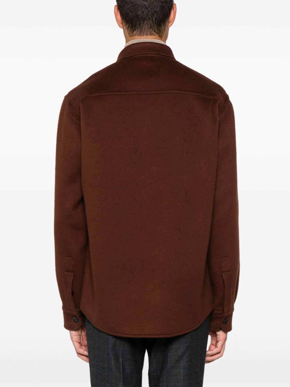 Brioni brushed shirt