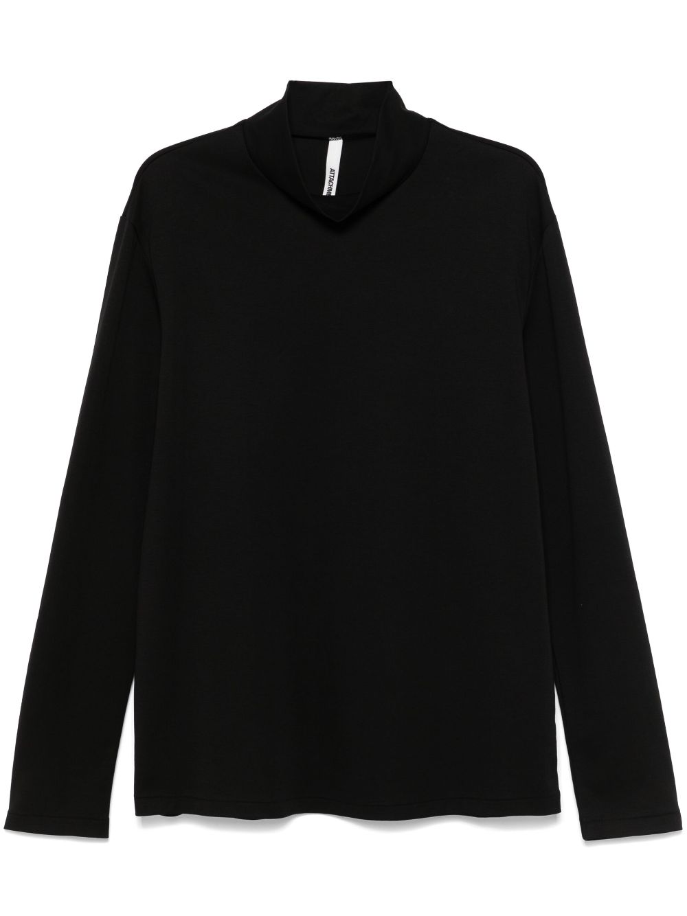 Attachment  turtleneck T-shirt