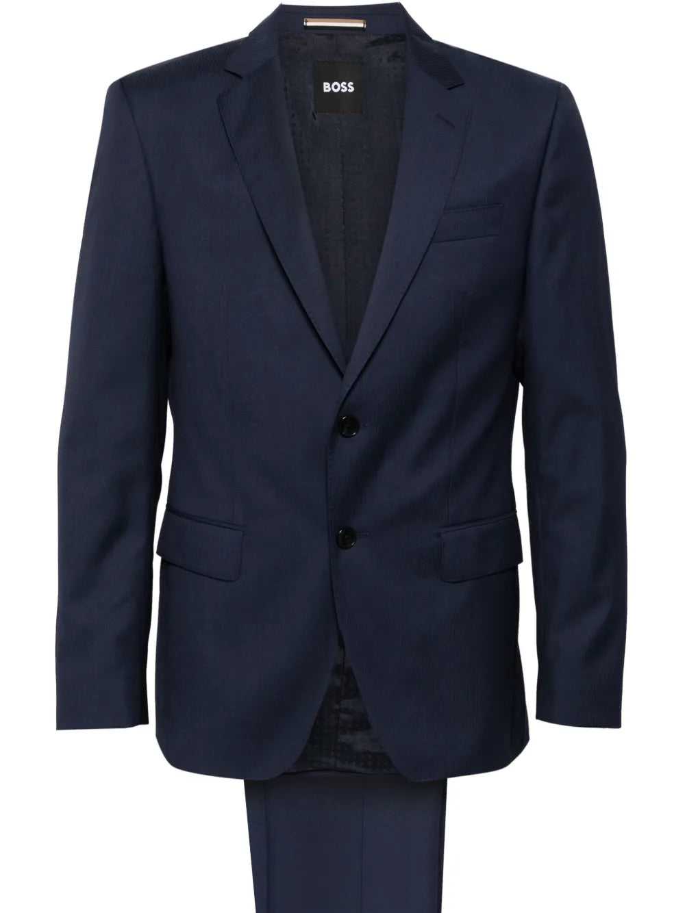 BOSS  striped single-breasted suit