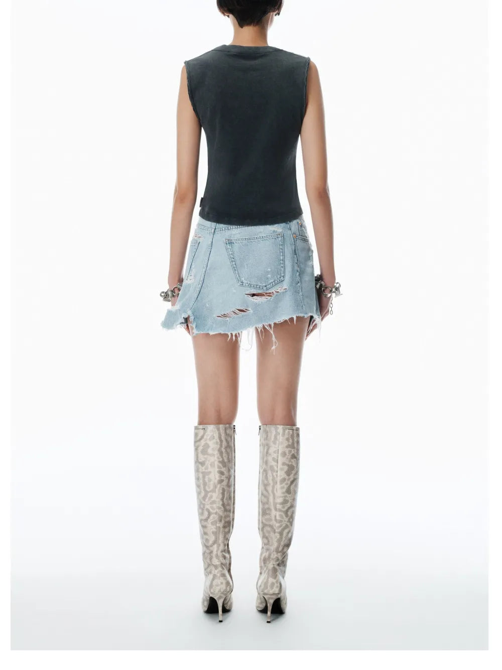 Alexander Wang  double V-neck tank top