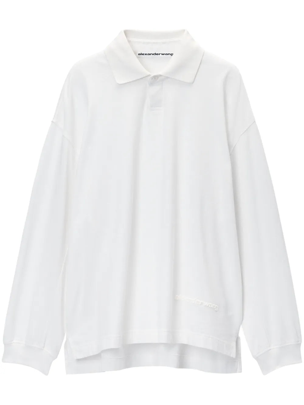 Alexander Wang  cotton jersey polo shirt