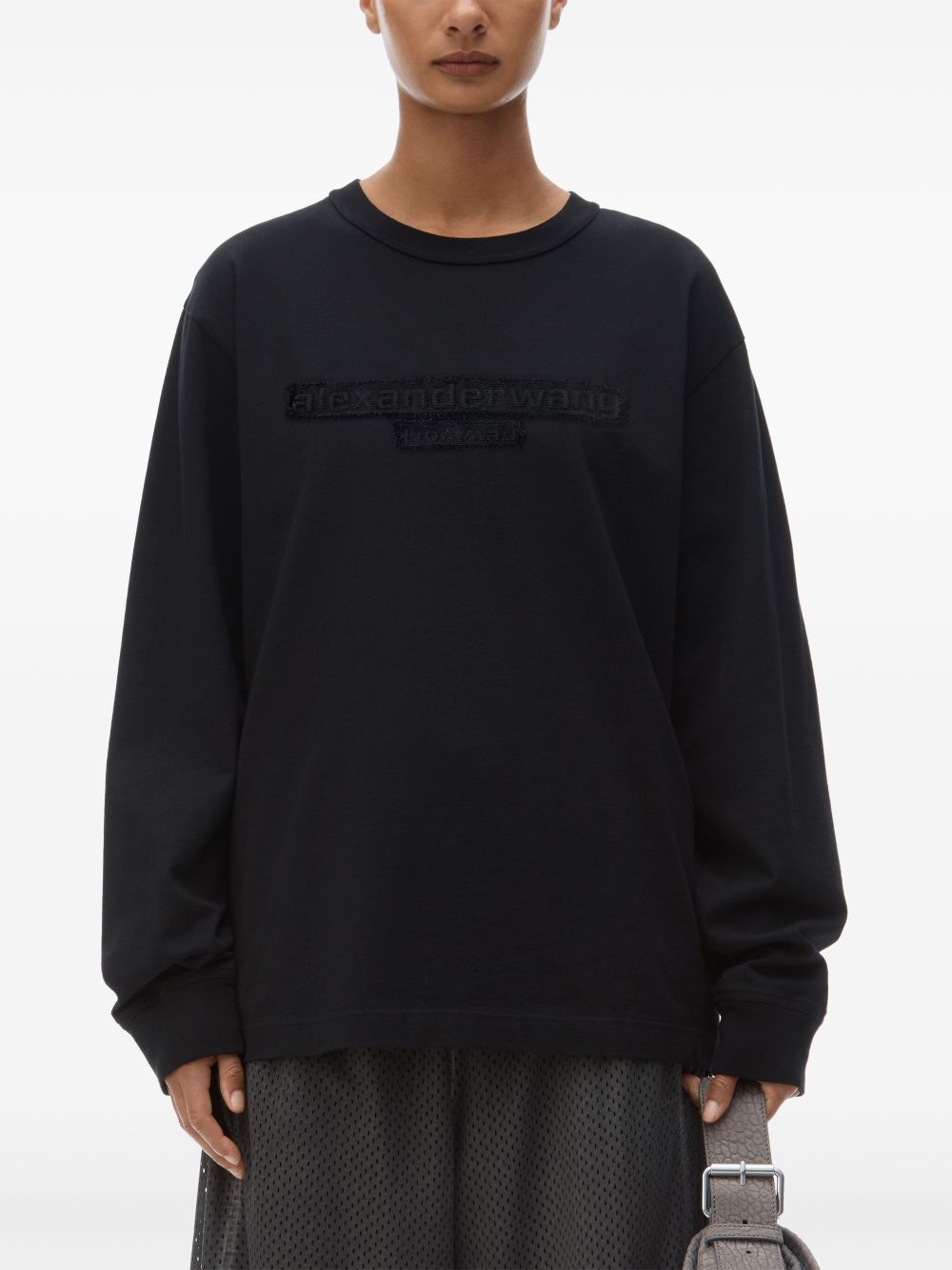 Alexander Wang logo-detail sweatshirt - Image 3