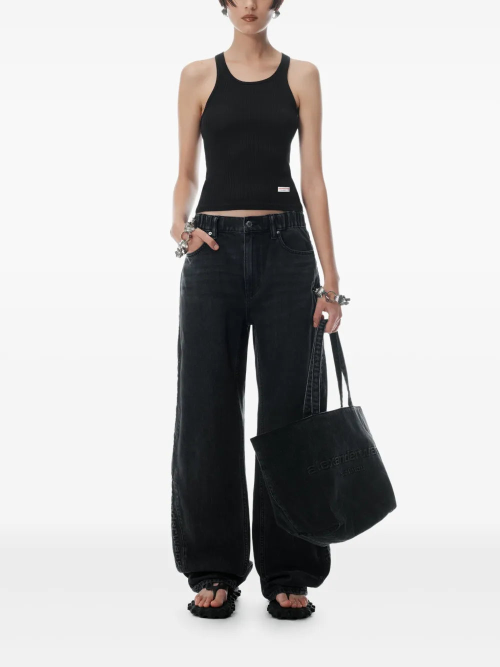 Alexander Wang wide-leg jeans
