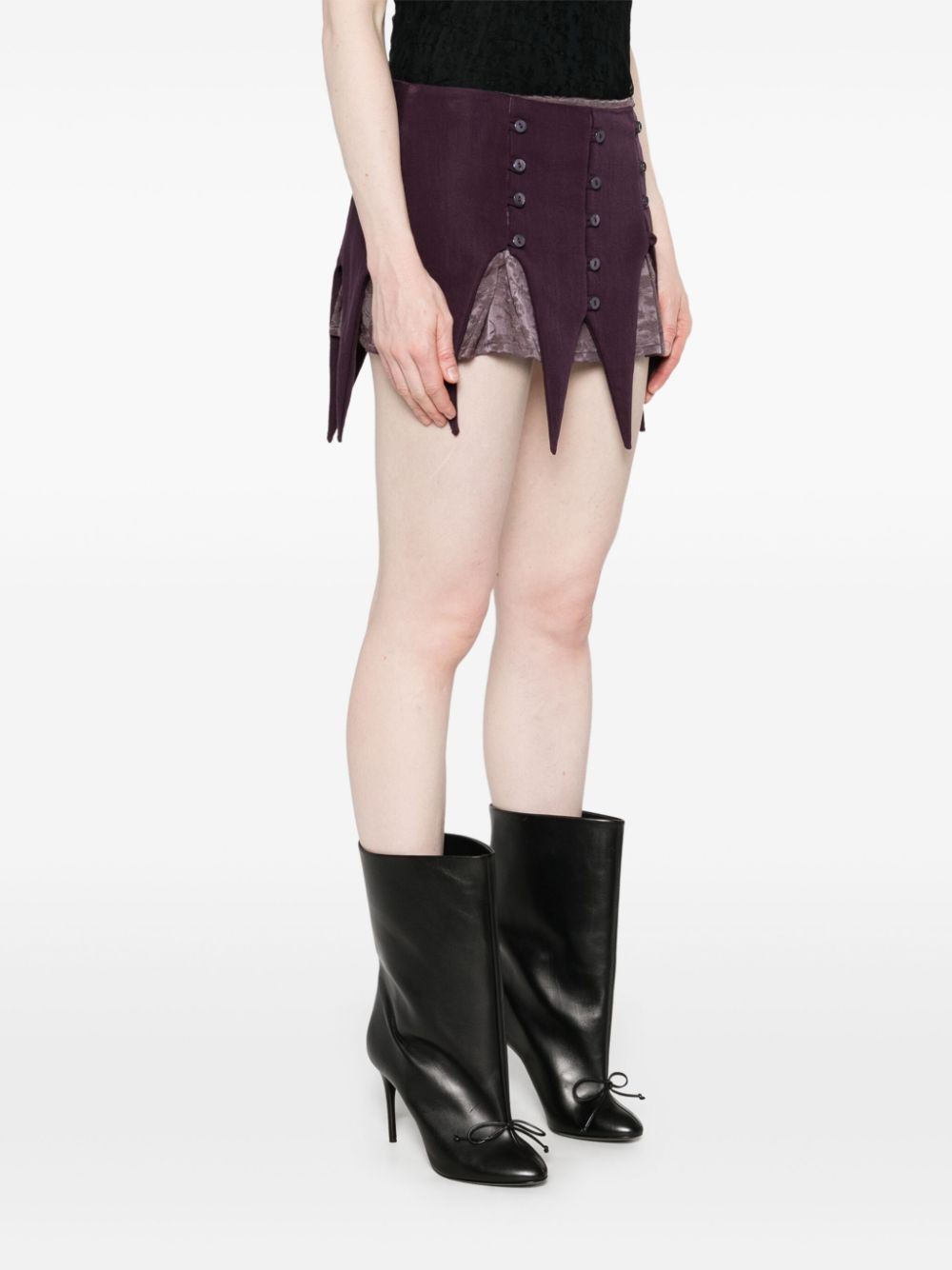 AVAVAV panel mini skirt