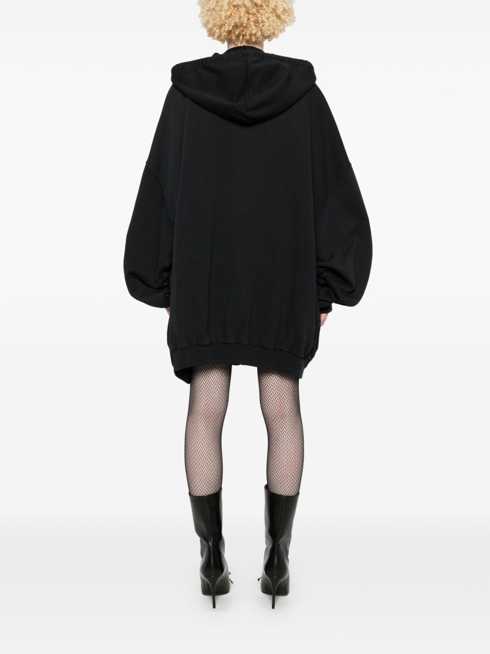 Vaquera graphic-print hoodie