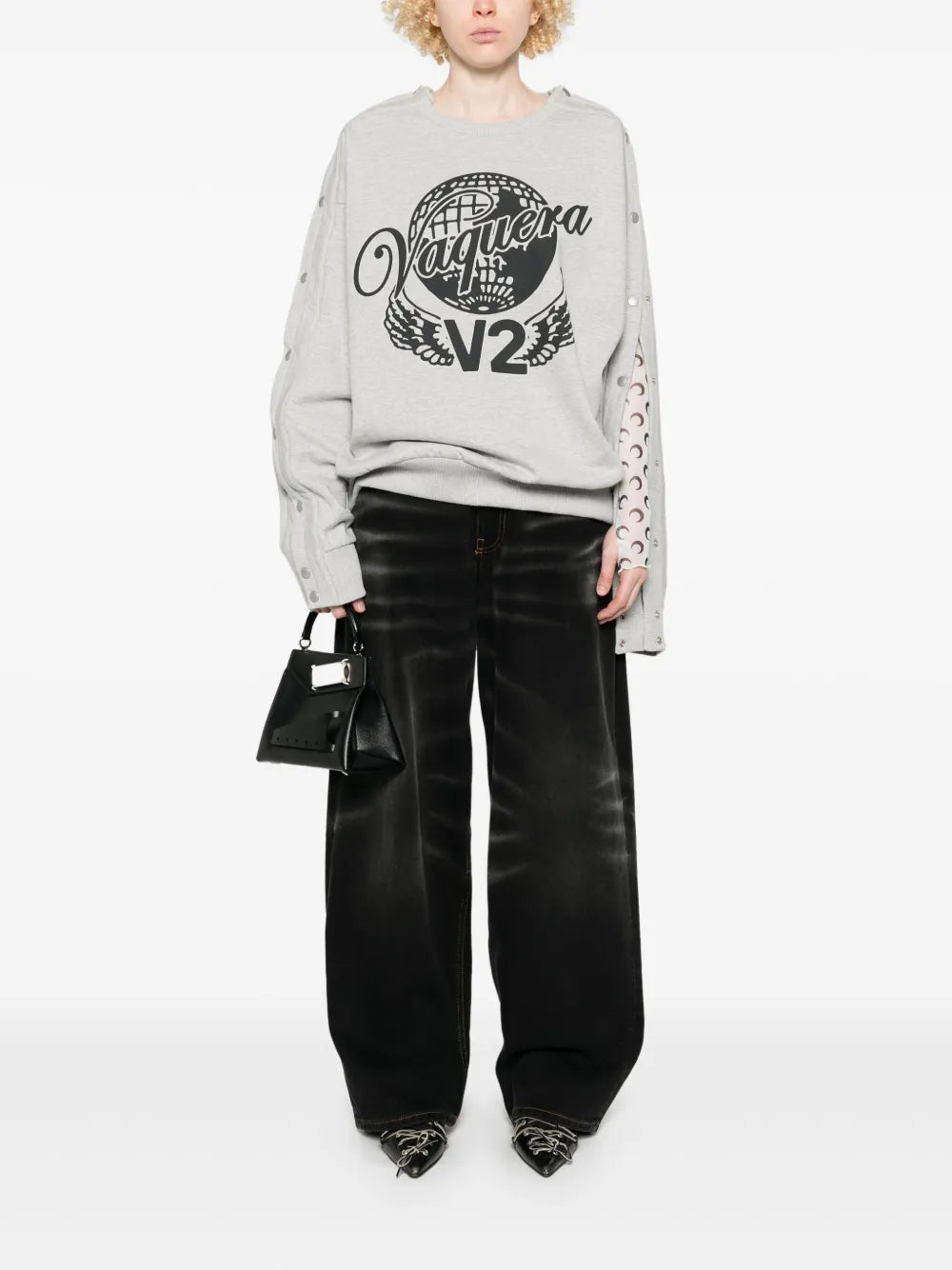 Vaquera logo-print sweatshirt - Image 2