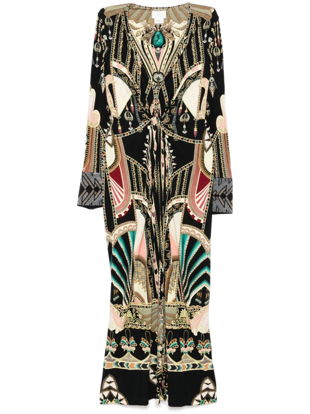 Camilla  twist jersey maxi dress