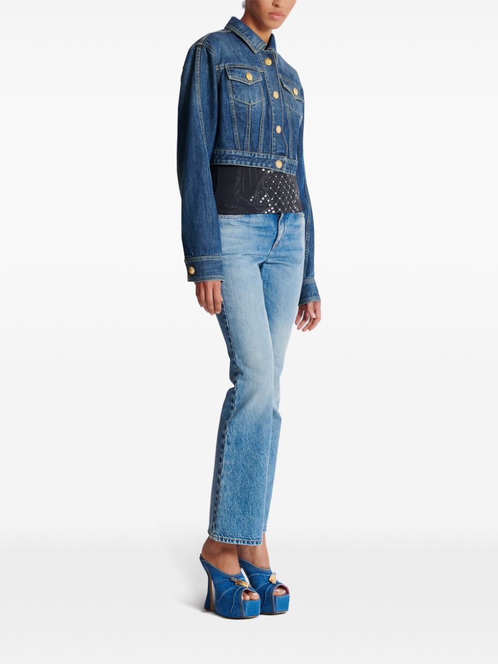 Balmain denim jacket - Image 3