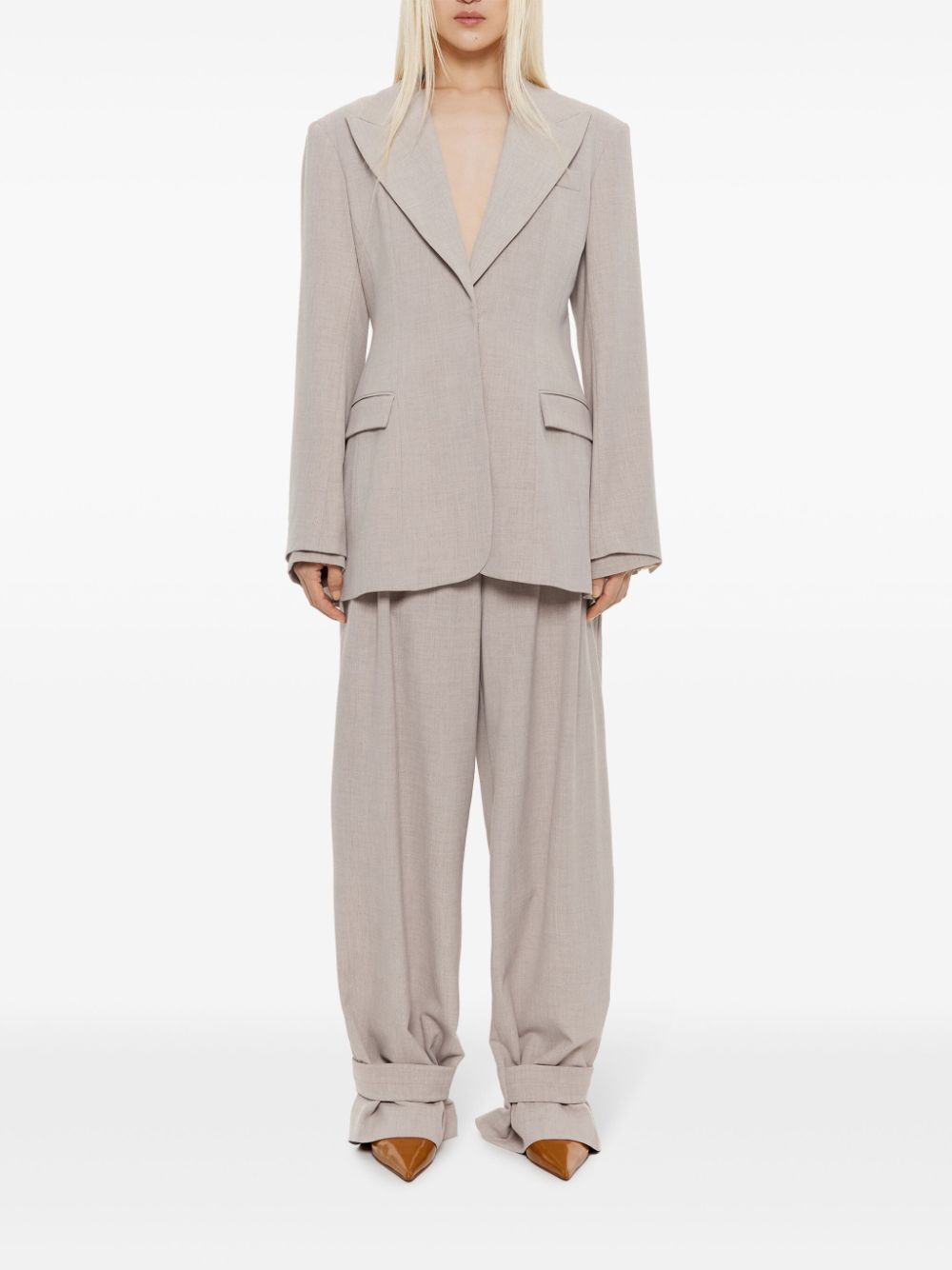 Bimba y Lola  tailored fitted blazer
