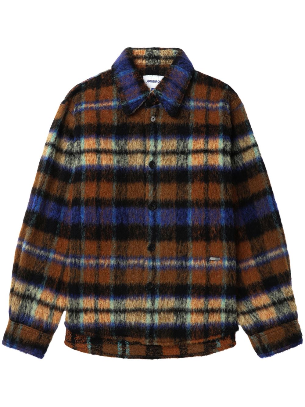 Ader Error  check-pattern shirt