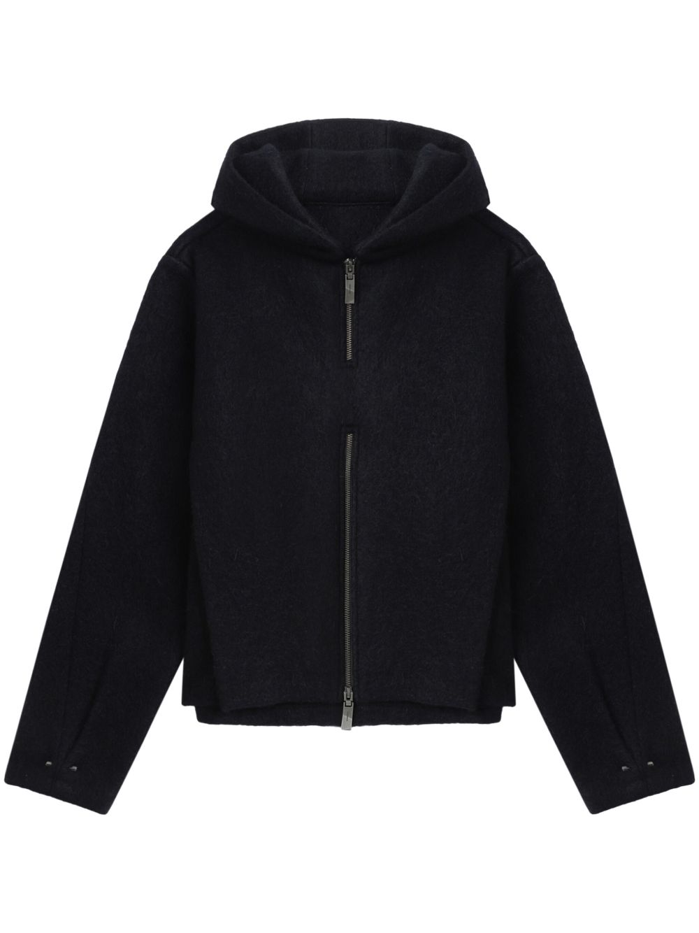 Ader Error  logo-appliqué hoodie