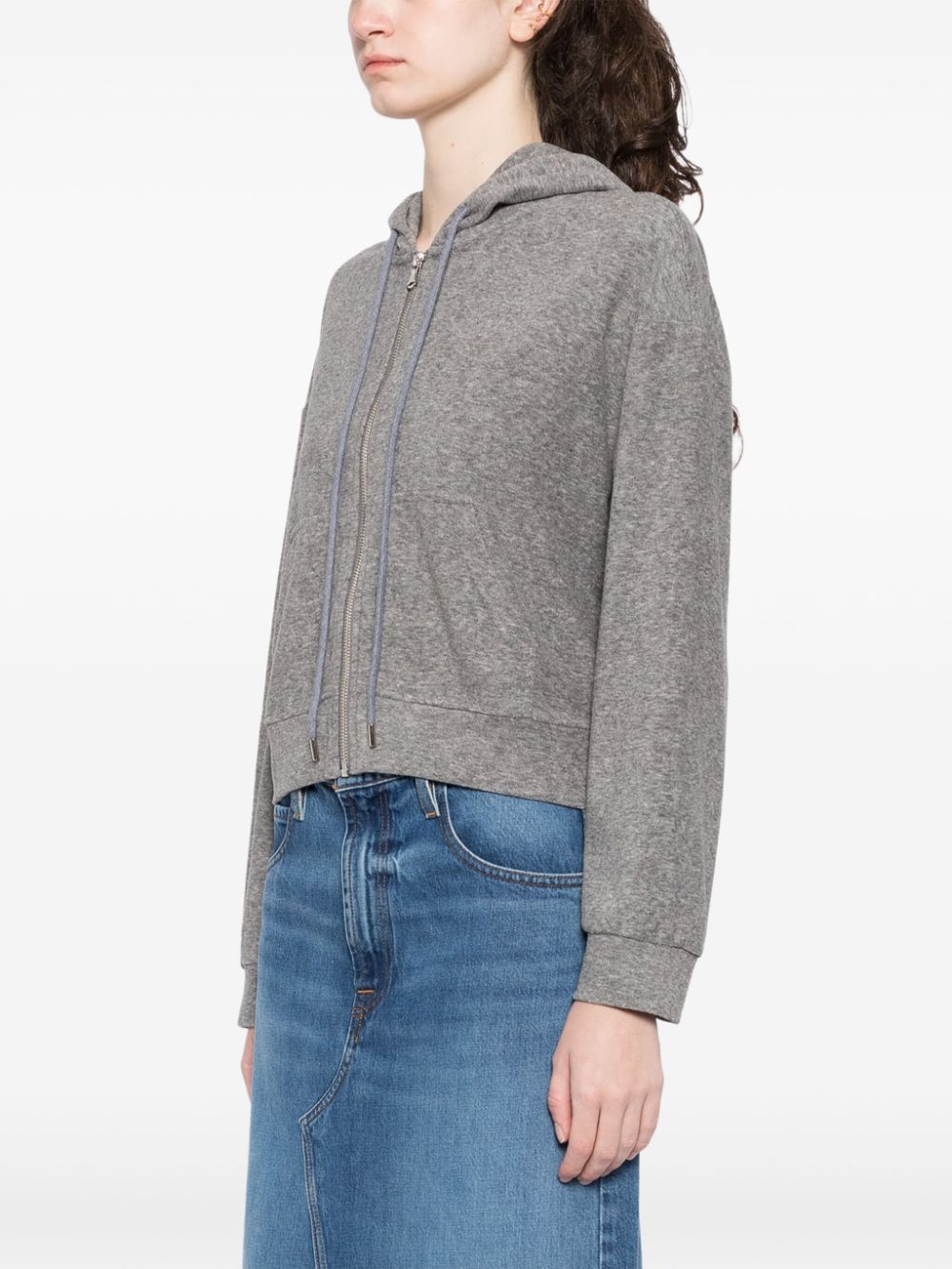 b+ab  zipped hoodie