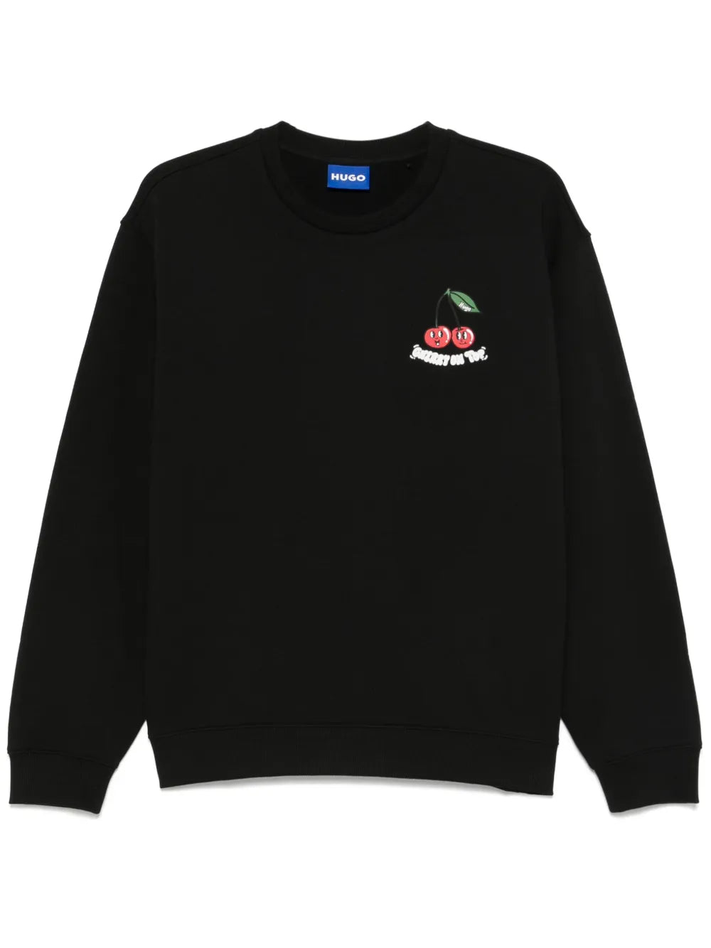 BOSS  logo-print sweatshirt