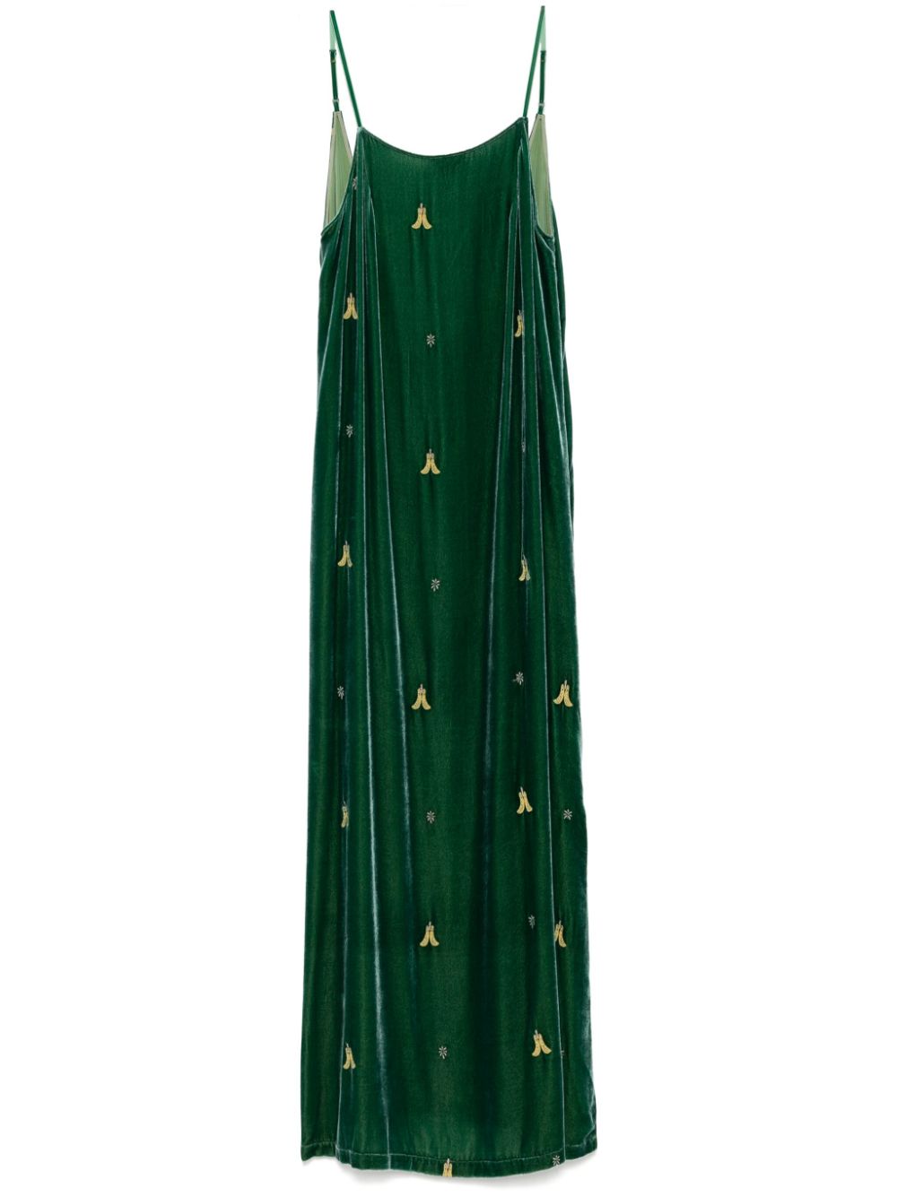 YANGKEHAN  motif embroidery dress