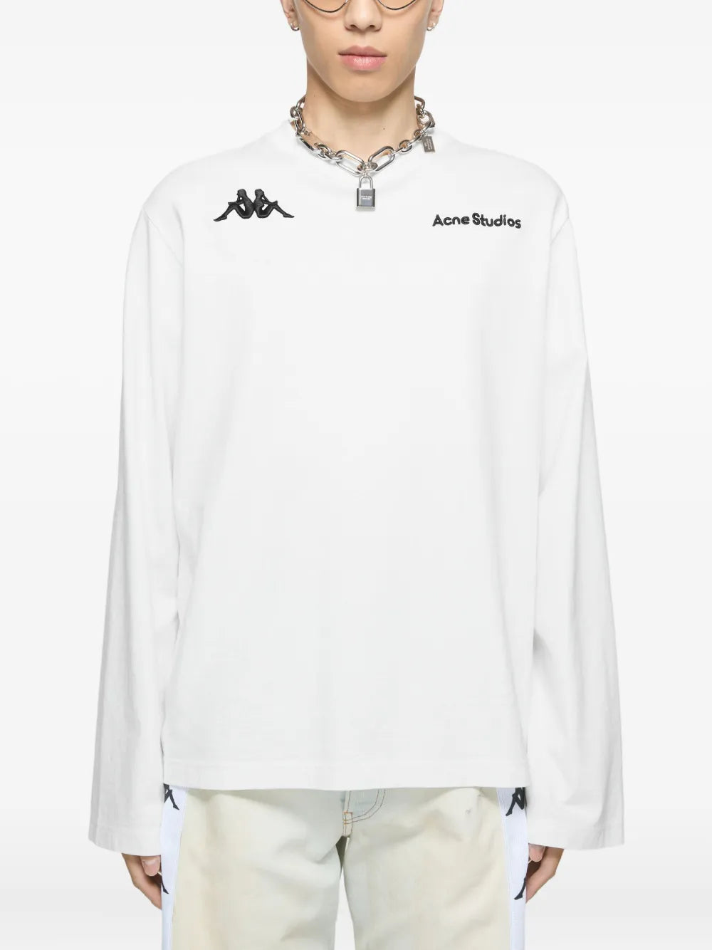 Acne Studios  x Kappa logo t-shirt