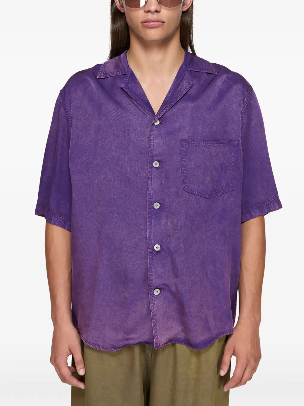 Acne Studios  faded-effect shirt