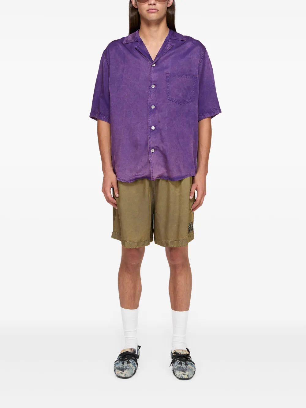 Acne Studios  faded-effect shirt