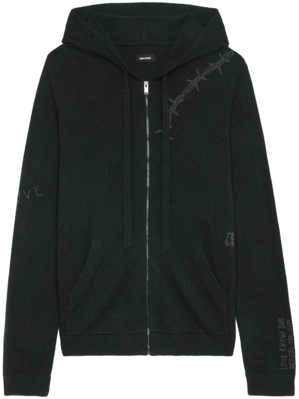Zadig&Voltaire Clash zip-up hoodie