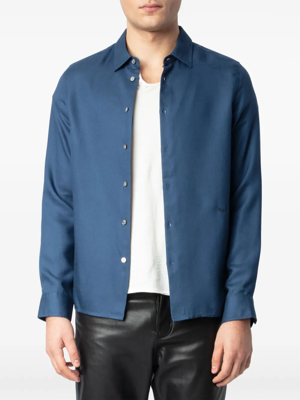 Zadig&Voltaire  logo-embroidered shirt