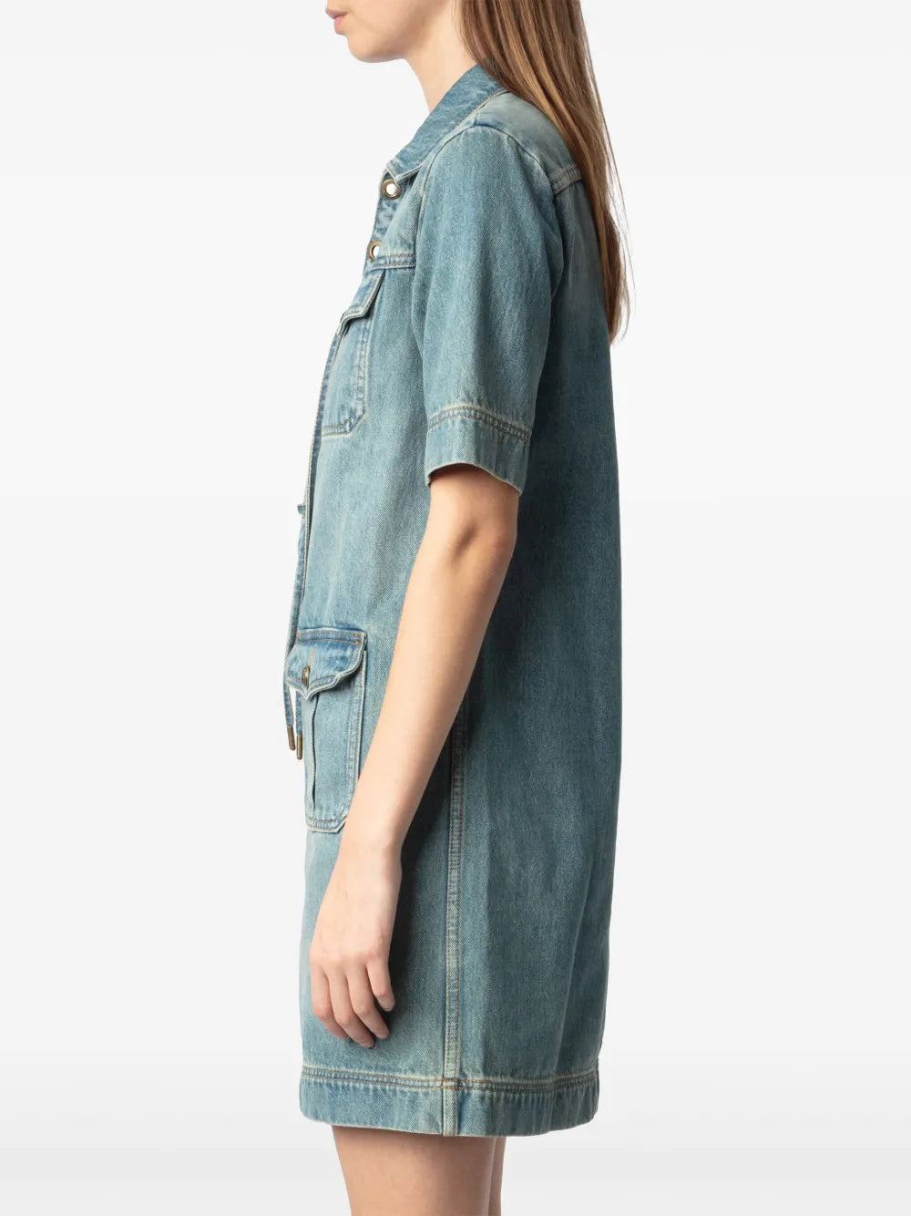 Zadig&Voltaire denim mini dress