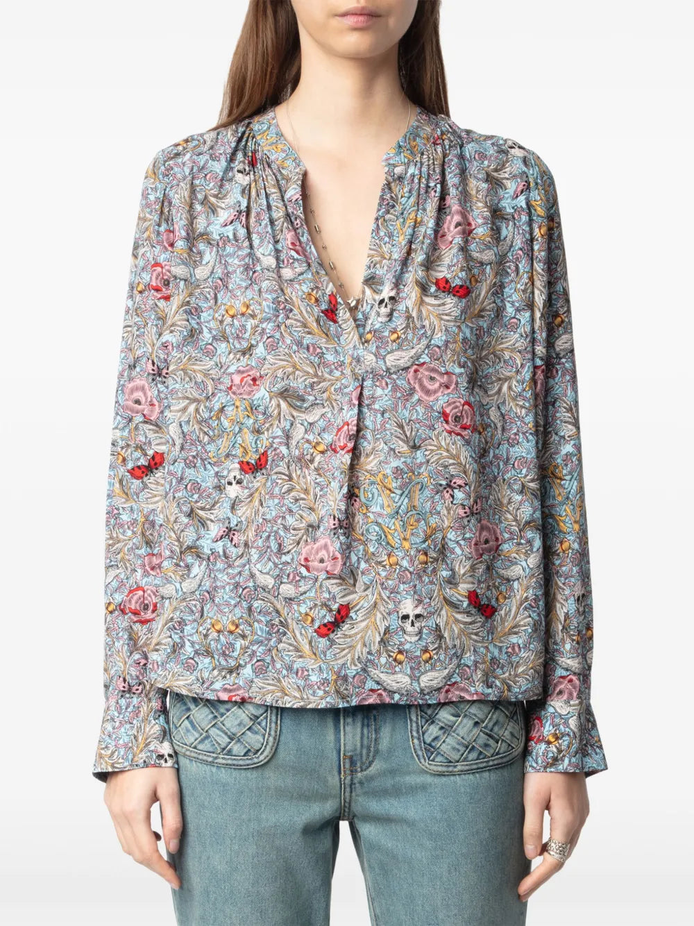 Zadig&Voltaire  Tink floral-print blouse