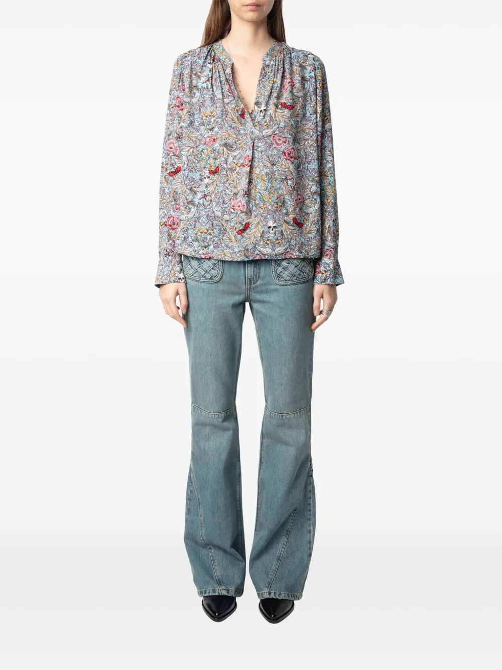 Zadig&Voltaire  Tink floral-print blouse