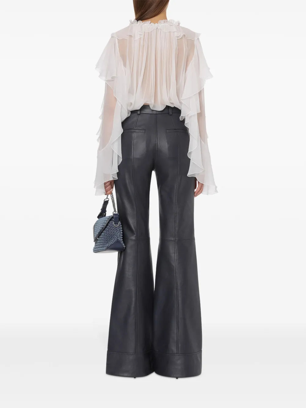 Alberta Ferretti  ruffle-detailing blouse