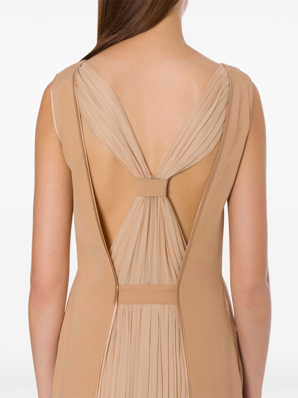 Alberta Ferretti draped-panel gown - Image 4