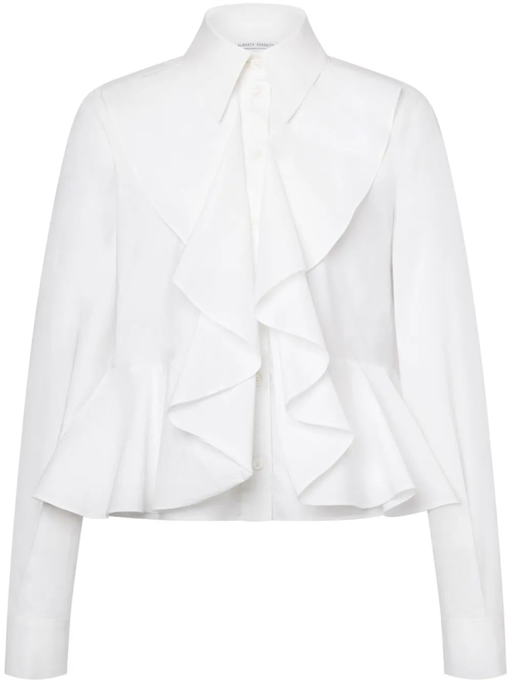 Alberta Ferretti  ruffle-detail blouse