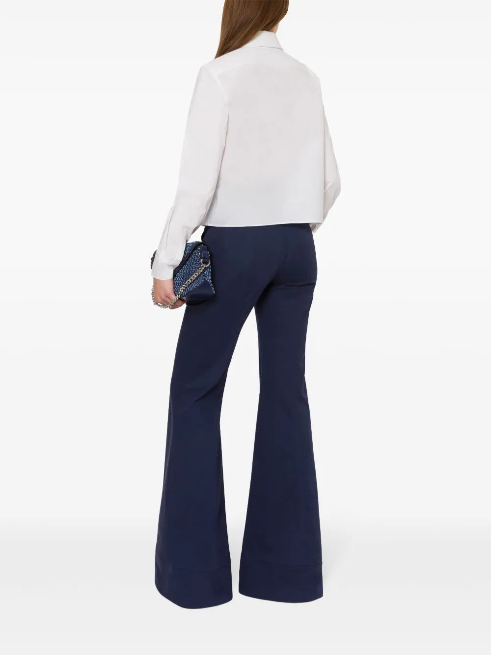 Alberta Ferretti  ruffle-detail blouse