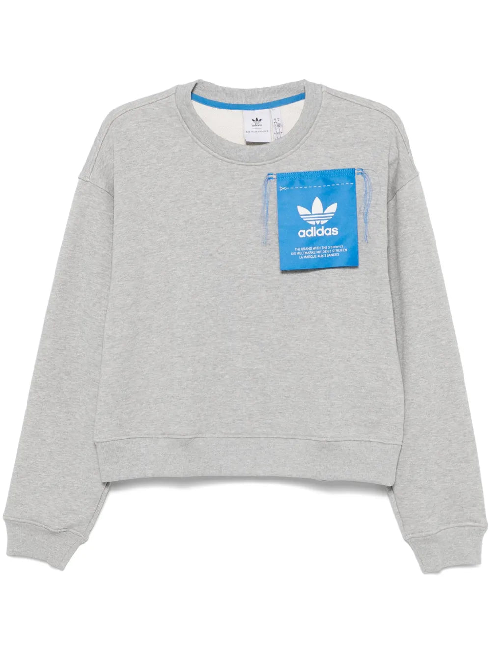 adidas  x Ksenia Schnaider logo-tag sweatshirt