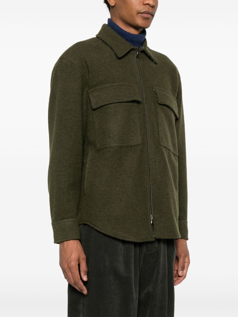 AMISH boiled-finish jacket