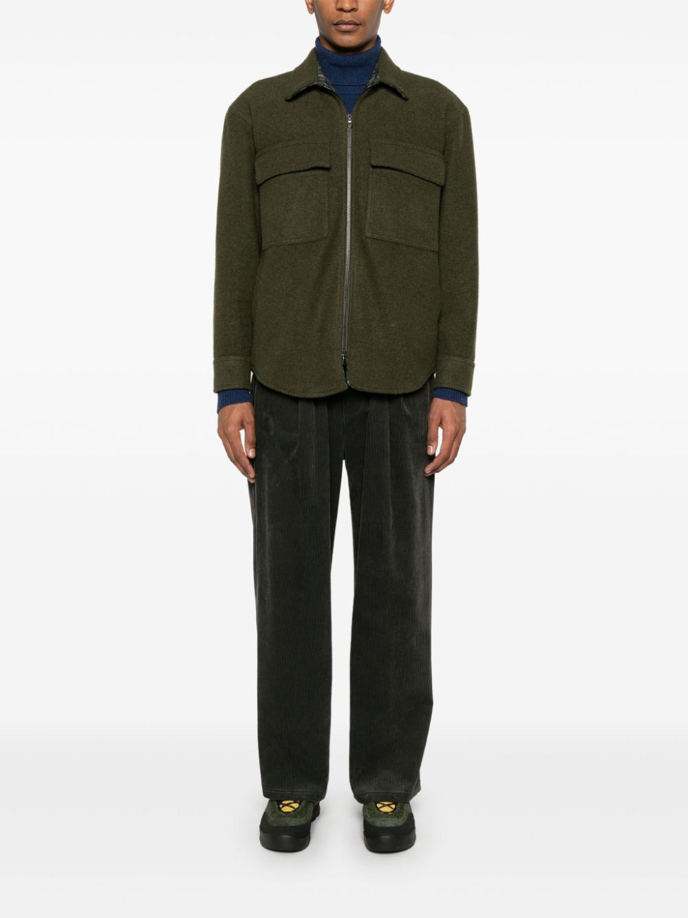 AMISH boiled-finish jacket