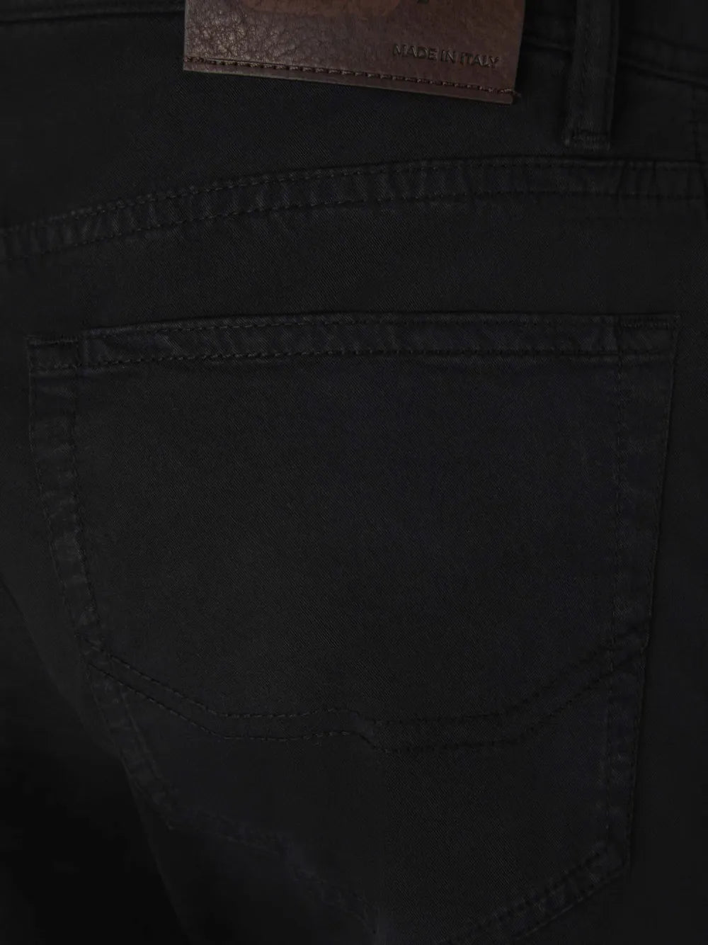 Brioni logo-patch straight-leg jeans