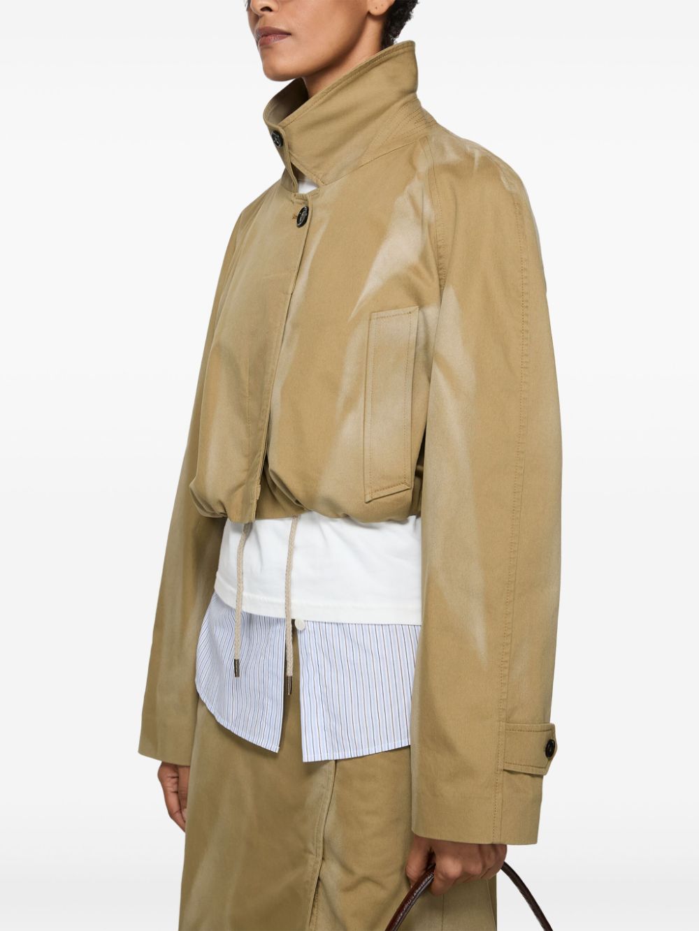 Acne Studios cropped jacket - Image 4