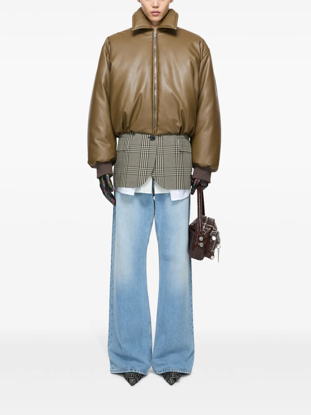 Acne Studios  coated bomber jacket